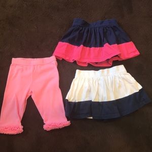 ❤️SALE 4 for $20❤️ Set of 3 Bottoms 12-18M